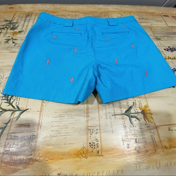 NEW Brooks Brothers WMNS Seersucker Shorts with Embroidered SeahorsesSize 10, - Picture 3 of 8